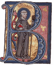 Bernard de Clairvaux - manuscrit du XIIIe siècle